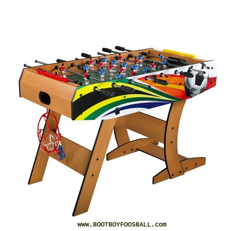 Buy BOOT BOY - KICKER TABLES Wooden Soccer Table (Brown, 5ft) Online at ...
