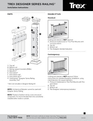 Trex Designer Series Railing Installation Guide - Scene7 - Fill and ...