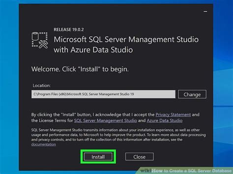 Image result for How to Create SQL Server Database