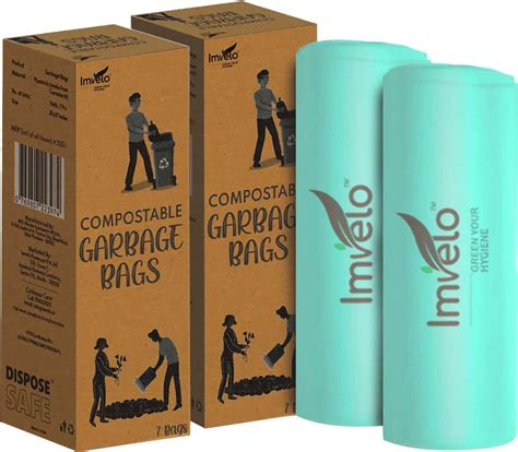 Buy EZEE BIO-DEGRADABLE LARGE GARBAGE BAGS (24 X 32 INCHES) PACKET OF ...