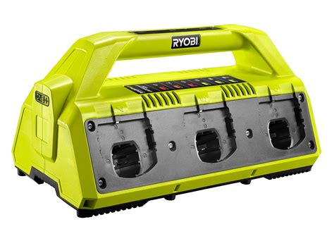 Buy Ryobi RC18627 18V ONE+ 2.7A 6-Port Battery Charger, 18 V, Hyper ...