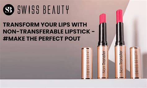 TRANSFORM YOUR LIPS WITH NON-TRANSFERABLE LIPSTICK -#MAKE THE PERFECT