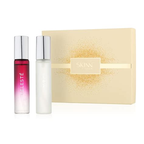 Buy Skinn By Titan | Gift Pack of Raw & Celeste (25 ml x 2) EDP ...