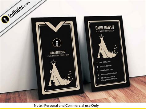 Business Card Design for Fashion 的图像结果