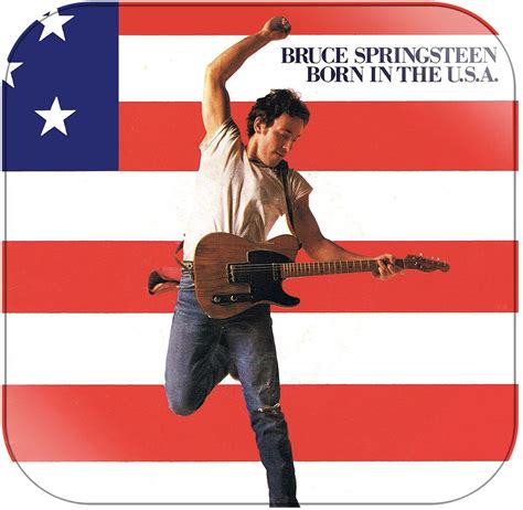 Bruce Springsteen Born in the USA Album Cover Sticker | Bruce ...