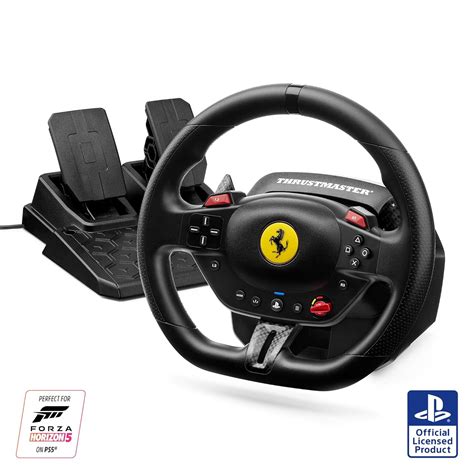 Buy Thrustmaster T98 Ferrari 296 GTB Racing Wheel & Pedal Set – 25.4 cm ...