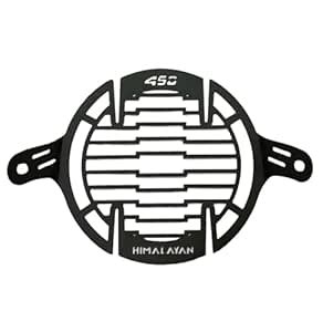 SGTB Steel Headlight Grill for RE Himalayan 450 Head Light Frame Guard ...
