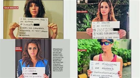 Anger and outrage: Bollywood rallies for Kathua rape victim | Hindi ...