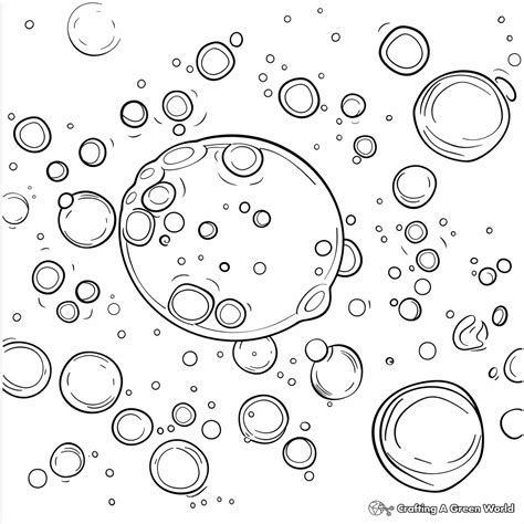 Jar Of Bubbles Coloring Pages Coloring Jar Page Stock Illustrations