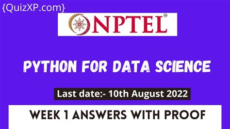 NPTEL Python for Data Science Week1 Answers 的图像结果