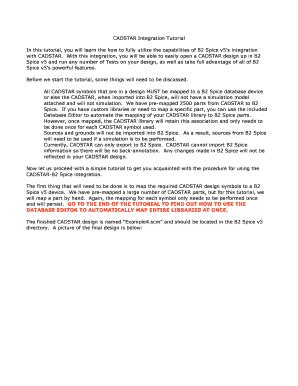 Cadstar Tutorial - Fill and Sign Printable Template Online