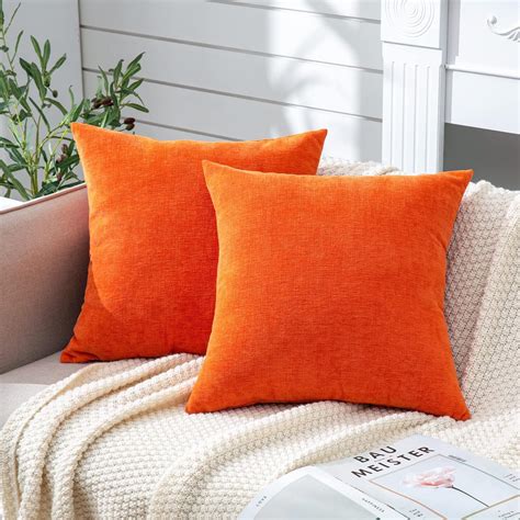 Amazon.com: Decorative Square Throw Pillow Covers 16x16 Inch set of 2 ...