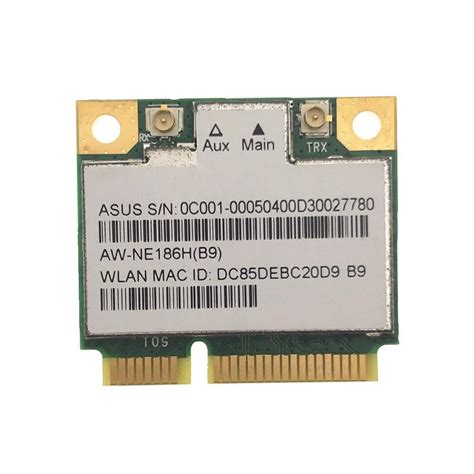 Buy AzureWave AW-NE186H AW-NE195H AR9485 AR5B125 Half Mini Pci-e ...