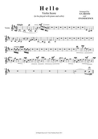 Image result for Hello Score