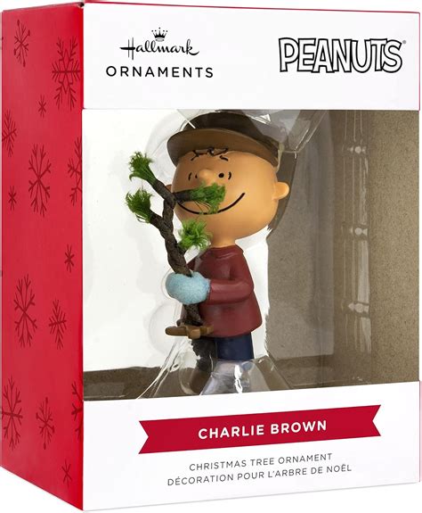 Peanuts Charlie Brown Christmas with Tree Hallmark Ornament ...