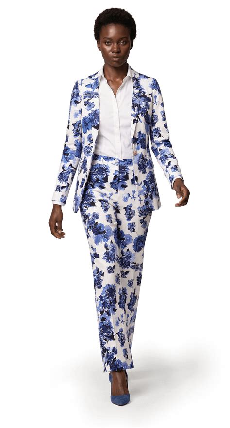Floral Suits for Women l Sumissura - Sumissura