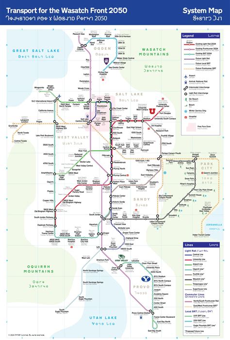 Salt Lake Metro Map A Case Study Of Story Mapping, Neighborhood