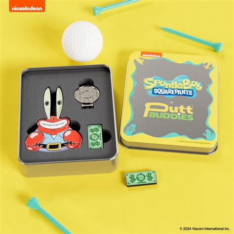 Mr. Krabs Divot Tool w/ Me First Dollar ball marker