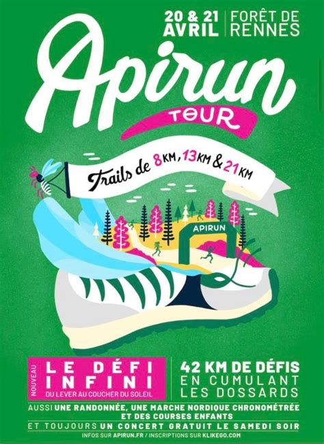 Trail APIRUNTOUR , Mi-Forêt, Rennes, April 20 to April 21 | AllEvents.in