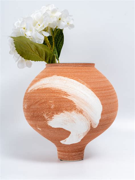 Aydin Ceramic Terracotta Pot Vase