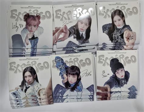 NMIXX "expergo" - Hand Autographed(Signed) Album [Digipack ver.] - – HALLYUSUPERSTORE