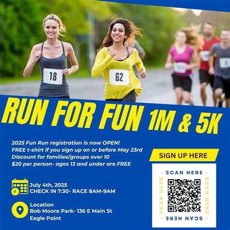 2025 Fun Run in Eagle Point, OR, 136 E Main St, Eagle Point, OR 97524 ...
