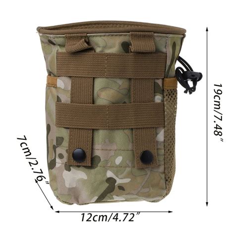 Outdoor Utility Pouch Bag Airsoft Military Molle Belt Drop Bag – CRAZE