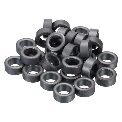 PATIKIL Ferrite Toroid Core 22.5mm x 13.8mm x 10mm, 30 Pack Transformer ...