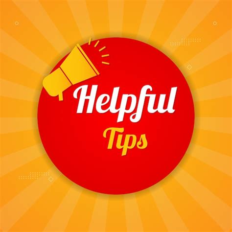 Helpful Tips Graphic 的图像结果