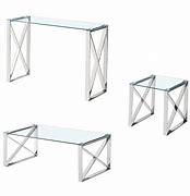 Image result for Distressed Coffee Table Set