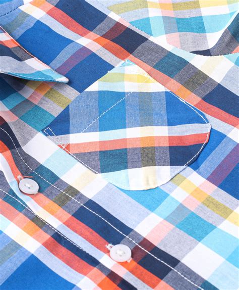 Checkered Print Half Sleeves Shirt – CrayonFlakes