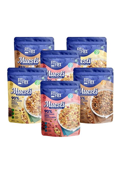 Get Healthy Muesli | Baked & Extra Crunchy | Nuts About Nuts + Choco ...
