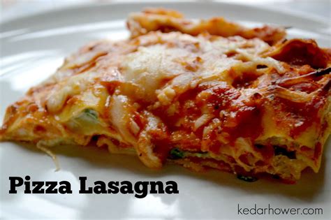 Stuff, Things, etc.: Pizza Lasagna