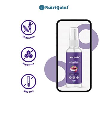 NutriQuint Sleep Melatonin Spray for Men & Women| Melatonin 2mg per ...