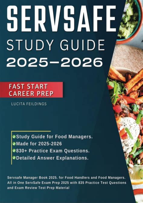 [PDF] ServSafe Study Guide 2025-2026 Servsafe Manager Book 2025. for ...
