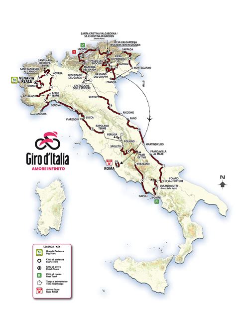Giro de Italia 2024 | Recorrido y etapas: De Turín a Roma con dos ...