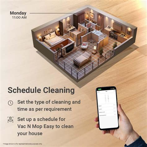 Eureka Forbes SmartClean Vac N Mop Easy Robotic Wet & Dry Vacuum ...