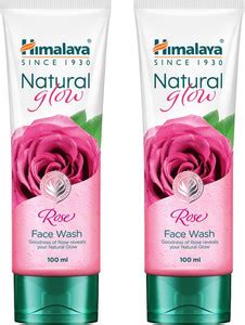 HIMALAYA Natural Glow Rose 100ML (Pack of 2) Face Wash - Price in India ...