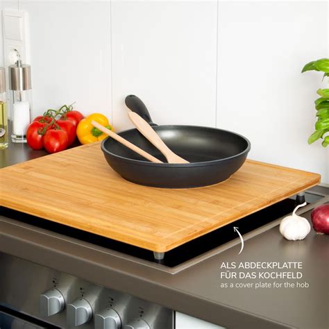 krycí deska na sporák bremermann z bambusu | Kaufland.cz