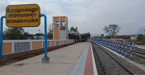 அறிவித்து பல மாதங்களாகியும் அதிகாரிகள் அலட்சியம்: தேனி - போடி இடையே ...