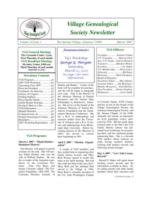 Fillable Online Third Thursday of each month (September to June ...