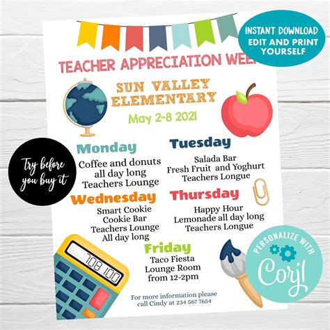 Teacher Appreciation Theme Ideas 2021 at Ellis Brashears blog