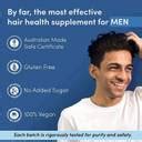 Man Matters Biotin Hair Gummies | Strong &Healthy Hair | No Added Sugar ...