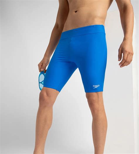 Buy Speedo Adult Male Essential Houston Jammer Bondi Blue Swimwear ...