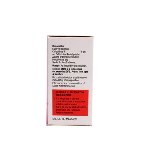 Stef Inj 1Gm | Uses, Side Effects, Price | Apollo Pharmacy