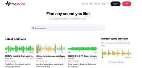 Image result for Sound Library Web