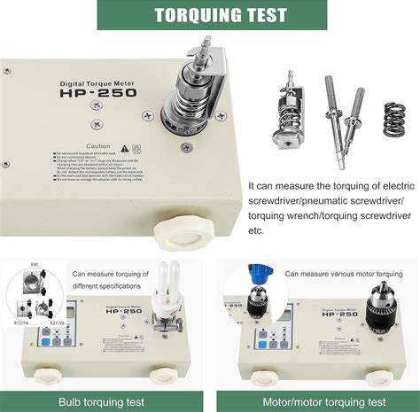 Buy Huanyu Digital Torque Meter Portable Torsion Meter Screw Driver ...