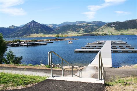 Holter Lake Campground - Boat Ramp and Docks - Robert Peccia and Associates