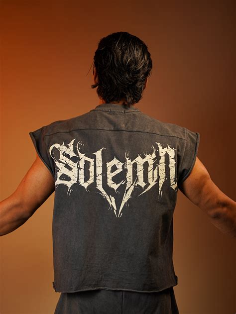 SOLEMN GRUNGE ACID WASH SIGILISM BACK PRINT CROP T-SHIRT – Solemn Life ...