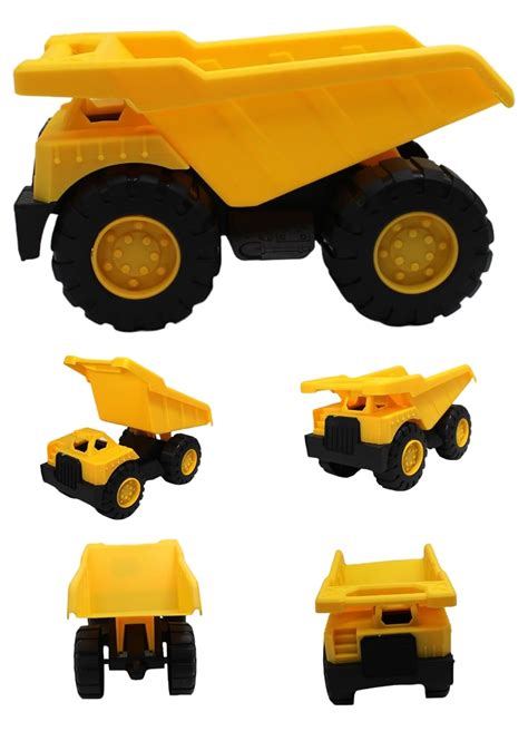 Neoinsta Medium Size Friction Powered JCB Dumper Truck Toy for Kids Big ...